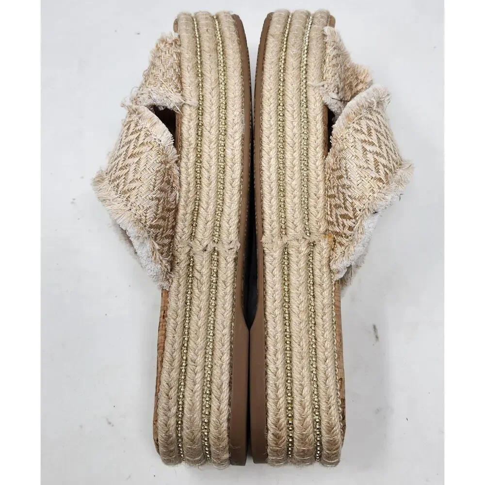 Sam Edelman Ashlynn Espadrilles Platform Sandals Womens 11
